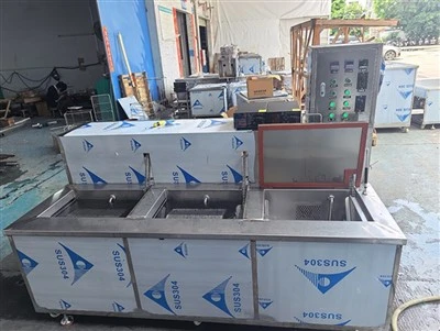 Equipos de limpieza ultrasónica para industrias